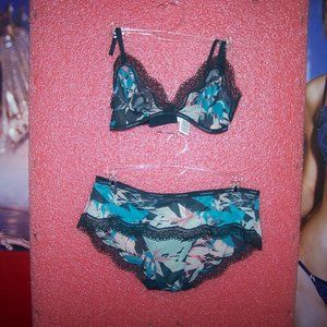 Calvin Klein bra and panty set